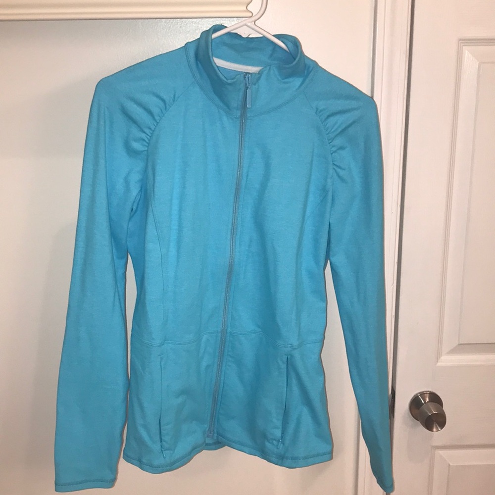Lilly aqua luxletic jacket